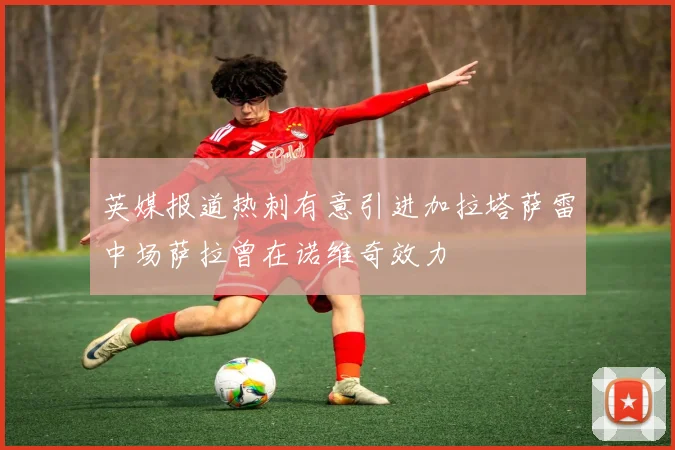 英媒报道热刺有意引进加拉塔萨雷中场萨拉曾在诺维奇效力